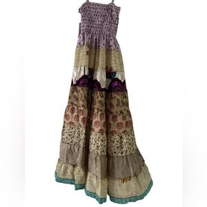 Junglee Billee Smocked Maxi Dress NWT